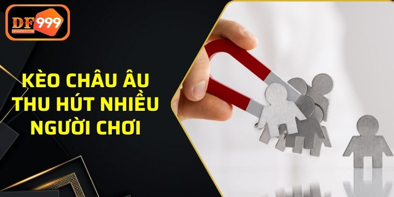 Kèo châu Âu hấp dẫn thu hút rất nhiều người chơi