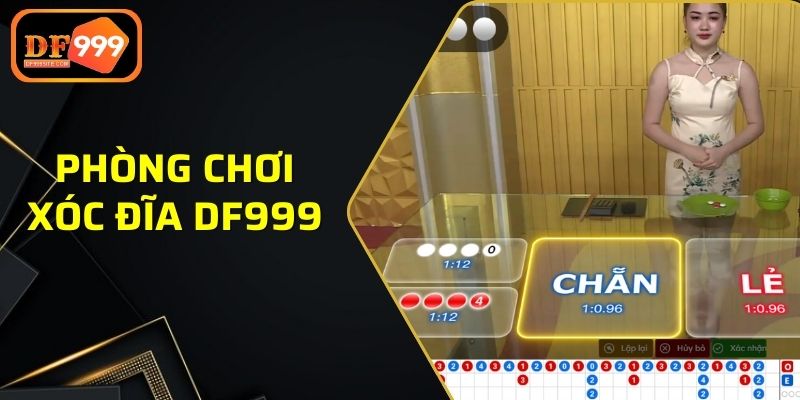 Phòng chơi xóc đĩa được DF999 thiết kế cho hội viên